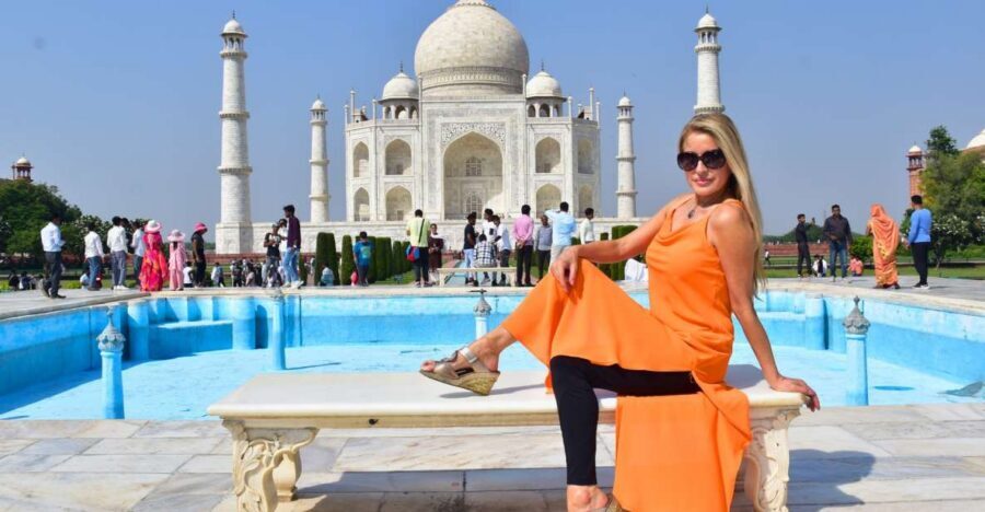 Agra: Private Taj Mahal and Agra Day Tour with Transfer - Taj Mahal visit with guide, guided walk, and time for photos