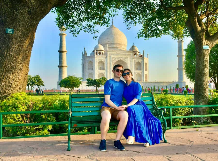 Delhi: Taj Mahal & Agra Tour by Gatimaan Express Train - Agra Fort guided walk: red sandstone and power stories
