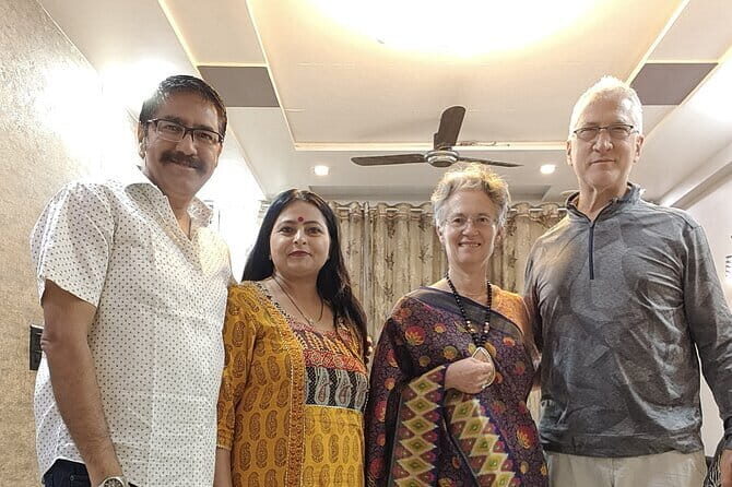 Dine In Indian, home cooked food Agra Food tour My Magic Kitchen - Henna hands and saree draping cultural moments
