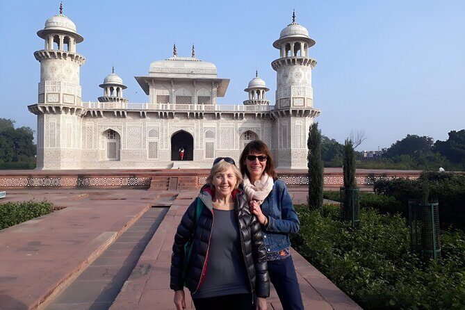 From Agra: Skip-the-Line Taj Mahal & Fort Private Tour by Car - Itimad-ud-Daulah, the Baby Taj: A Short Stop With Big Craft Details