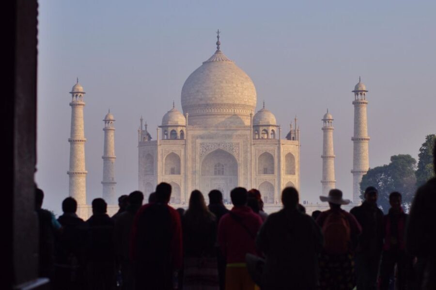 From Agra: Taj Mahal & Agra City Highlights Tour By Car - Mehtab Bagh Across the Yamuna: A Different Taj Mahal Picture