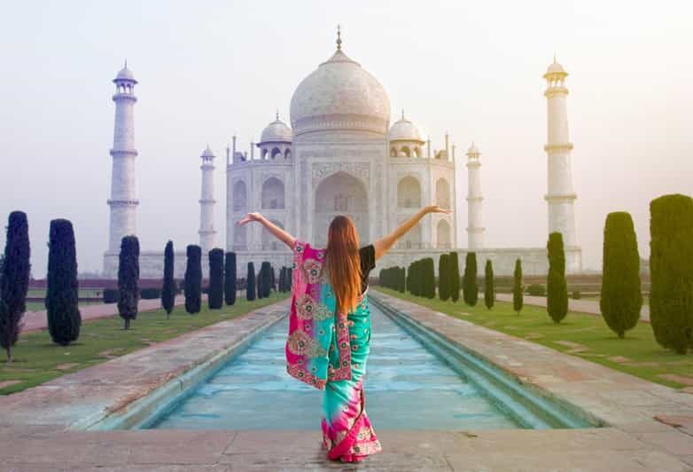 From Delhi/Agra: Taj Mahal Tour with Rental Saree Experience - Price and value: how $7 per person holds up