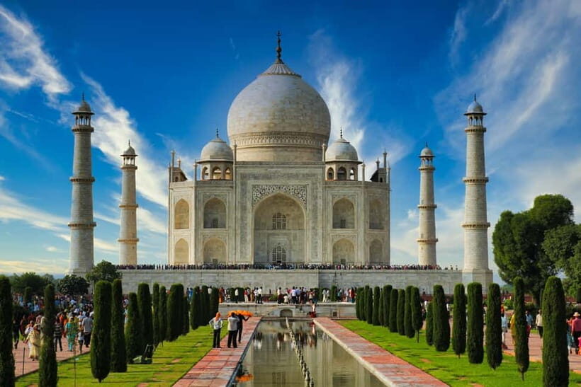 From Delhi: Sunrise Taj Mahal & visit Elephant Conservation - Agra Fort right after: how to appreciate power without the crowds