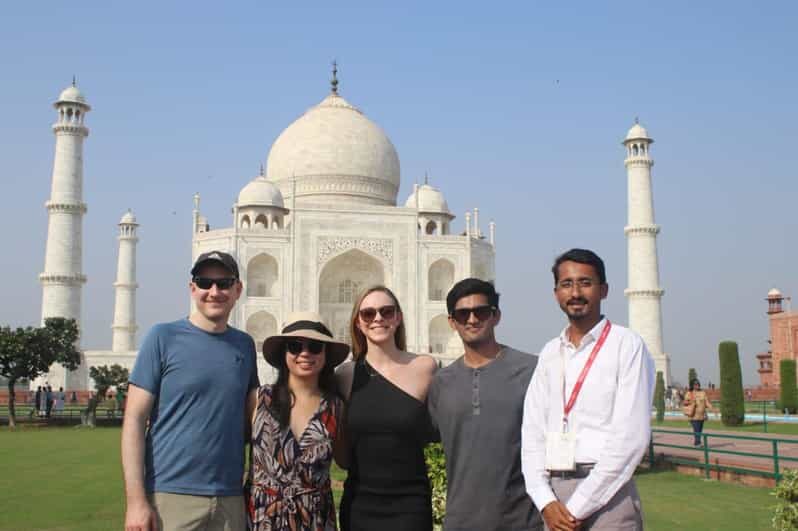 From Delhi: Taj Mahal & Agra Private Day Trip with 5<em>Meal – Key Highlights You’ll Feel Immediately’ /></p>
<ul>
<li><strong>Best-view Taj Mahal guidance</strong> that helps you read the monument fast</li>
<li><strong>2.17 hours at the Taj Mahal</strong> for a paced, not-rushed visit</li>
<li><strong>Agra Fort’s Indo-Islamic architecture</strong> explained in practical, visual terms</li>
<li><strong>Baby Taj in 45 minutes</strong> as a lighter follow-up after the fort</li>
<li><strong>Optional 5-star buffet lunch</strong> if you want comfort and a predictable meal</li>
<li><strong>Private driver + live multi-language guide</strong> for a smoother day</li>
</ul>
<h2 id="why-this-delhi-to-agra-private-trip-works-so-well">Why This Delhi-to-Agra Private Trip Works So Well</h2>
<p><img width="900" height="406" decoding="async" src=