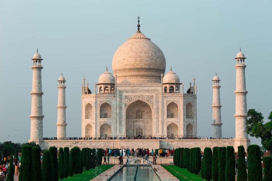 From Delhi: Taj Mahal and Agra Fort Day Tour with transfer - Agra Fort: the part that feels huge in real life