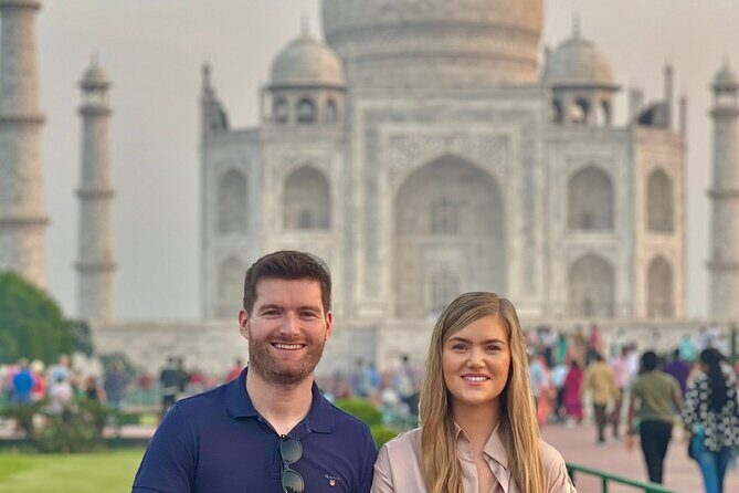 Private Guided Taj Mahal Sunrise Tour with Agra City Highlights - Mehtab Bagh: Panoramic Taj Views Across the Yamuna