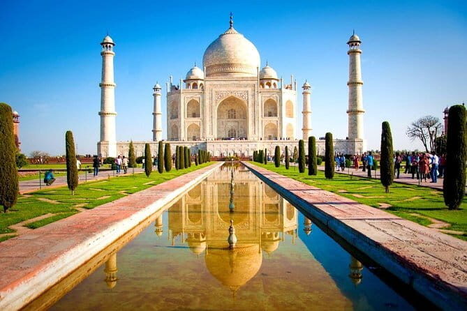 Skip-the-Line Taj Mahal Agra Fort Baby Taj Tour From Agra - The Battery Bus Detail That Saves Your Legs