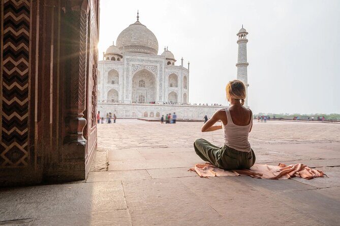 Sunrise Taj Mahal Agra Fort Day Tour Guide Tour By Car From Agra - Baby Taj (Itmad-ud-Daula) near the river: a calmer pause