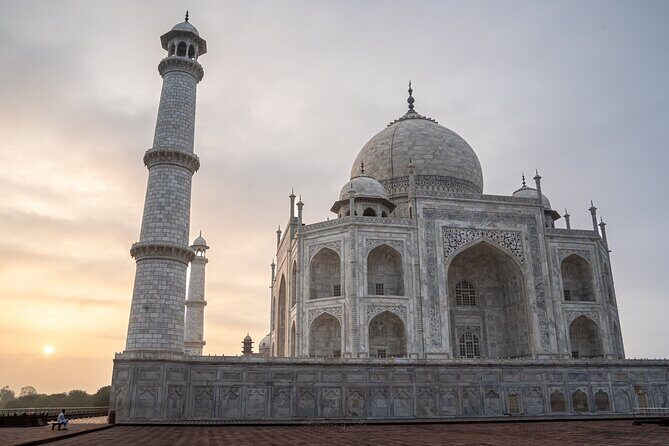 Sunrise Taj Mahal Agra Fort Day Tour Guide Tour By Car From Agra - Mehtab Bagh viewpoint: planning for the best angles
