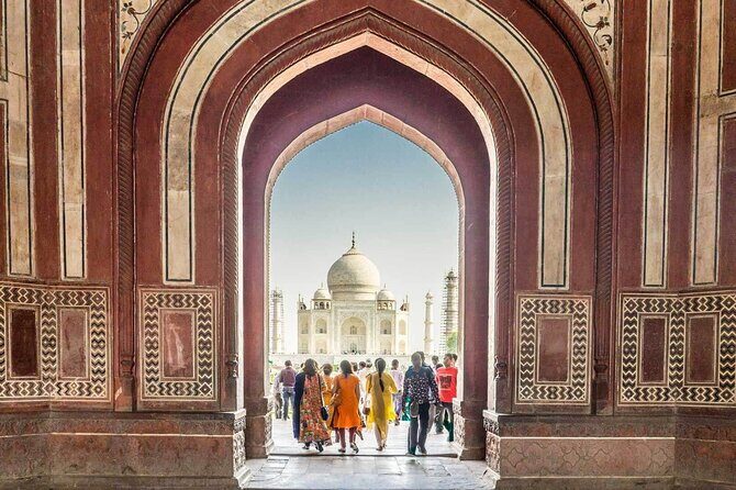 Sunrise Taj Mahal Agra Fort Day Tour Guide Tour By Car From Agra - Car logistics in Agra: AC pickup and the ride to the gate