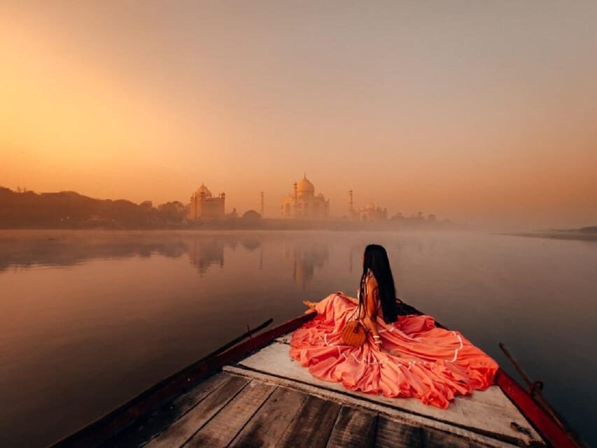 Taj Mahal Back View Yamuna Boat Ride Tour - What’s included (and what you’ll handle yourself)