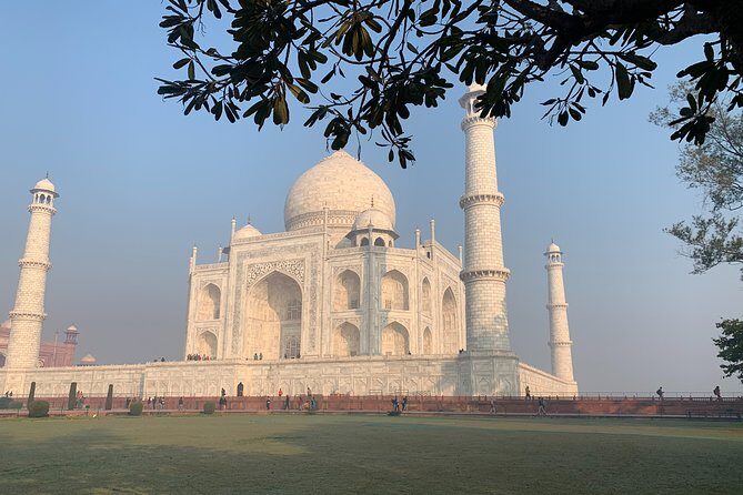 Taj Mahal Virtual Tour with Local Guide(Online Experience ) - Stop 1: The Taj Mahal walkthrough—marble inlay, garden layout, and water-channel reflections
